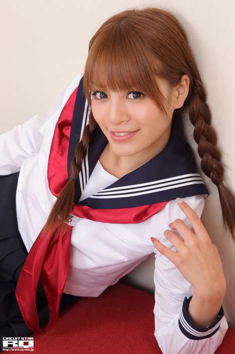 RQ-STAR写真NO.0584 Megumi Haruna 春菜めぐみ – School Girl