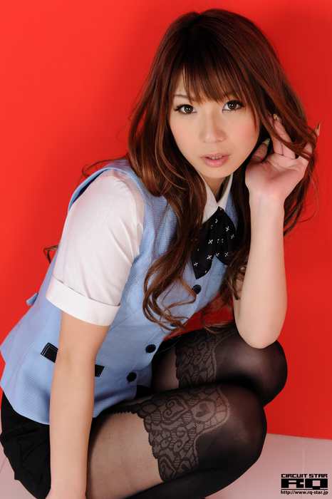 RQ-STAR写真NO.0627 Mei Ayase 彩世めい Office Lady性感吊带黑丝女警